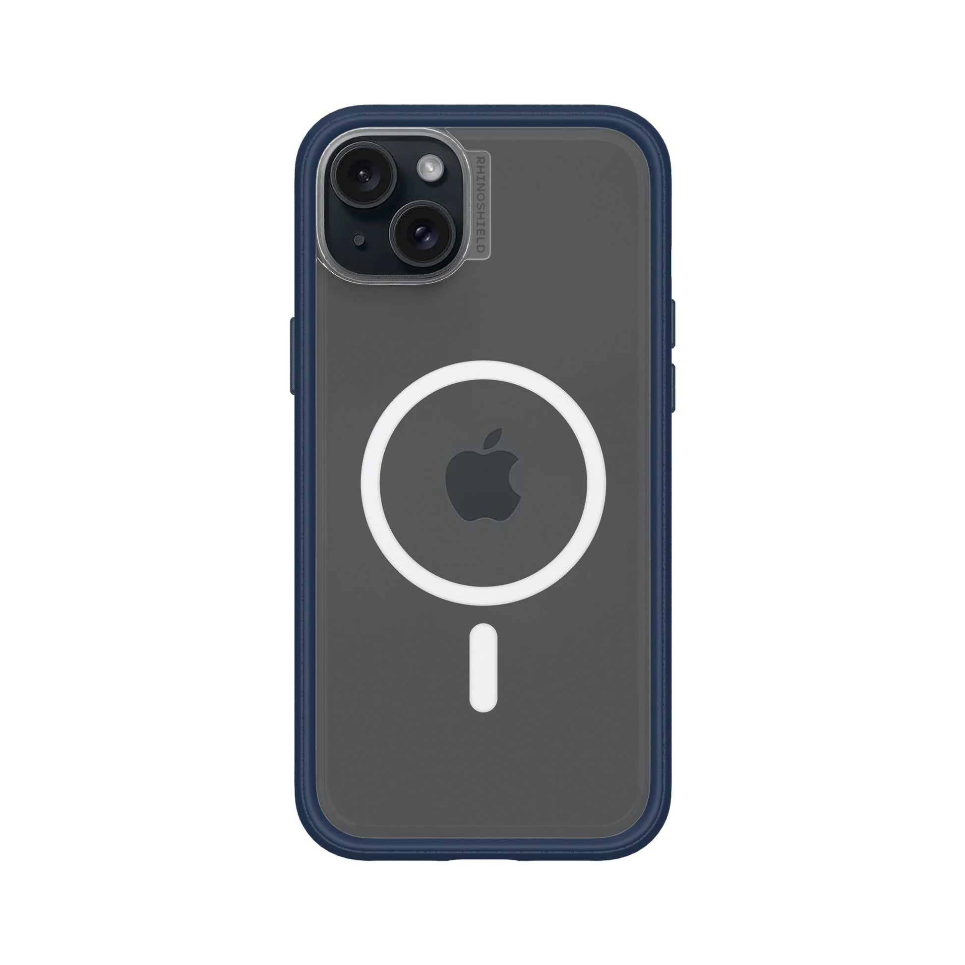 RhinoShield Backcover – für Apple iPhone 15 Plus – marineblau – MagSafe-kompatibel