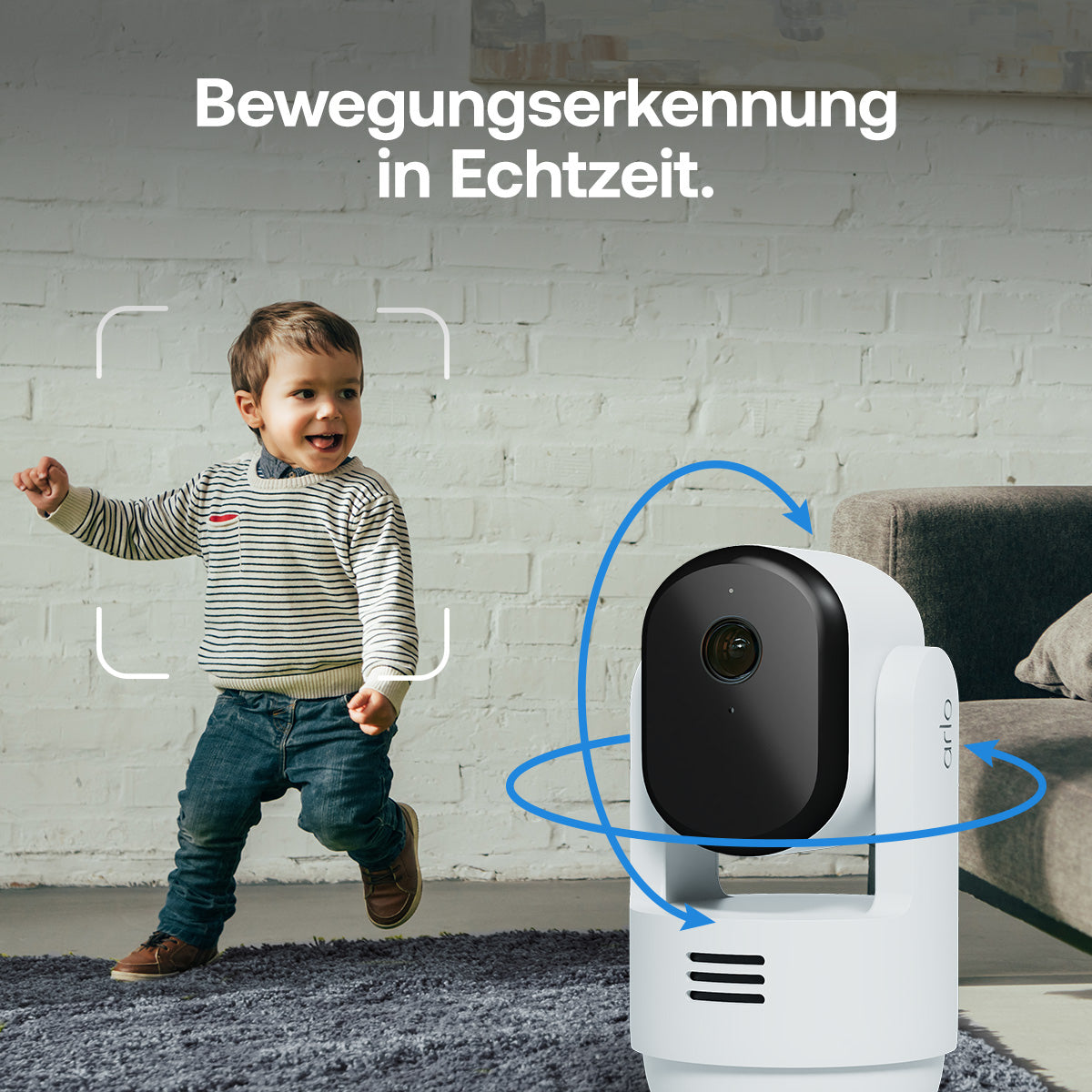 Arlo VMC2273 IP-Kamera – 2 MP, Full HD (1080p), PTZ, für Samsung SmartThings, weiss, 2er-Pack