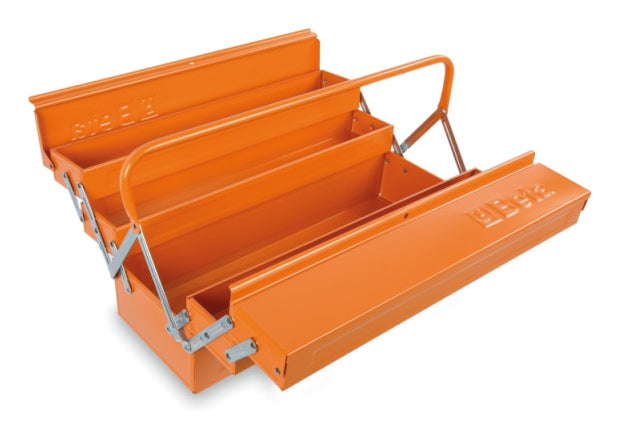 Beta C20L Werkzeugbox – leer, 5 Fächer, orange