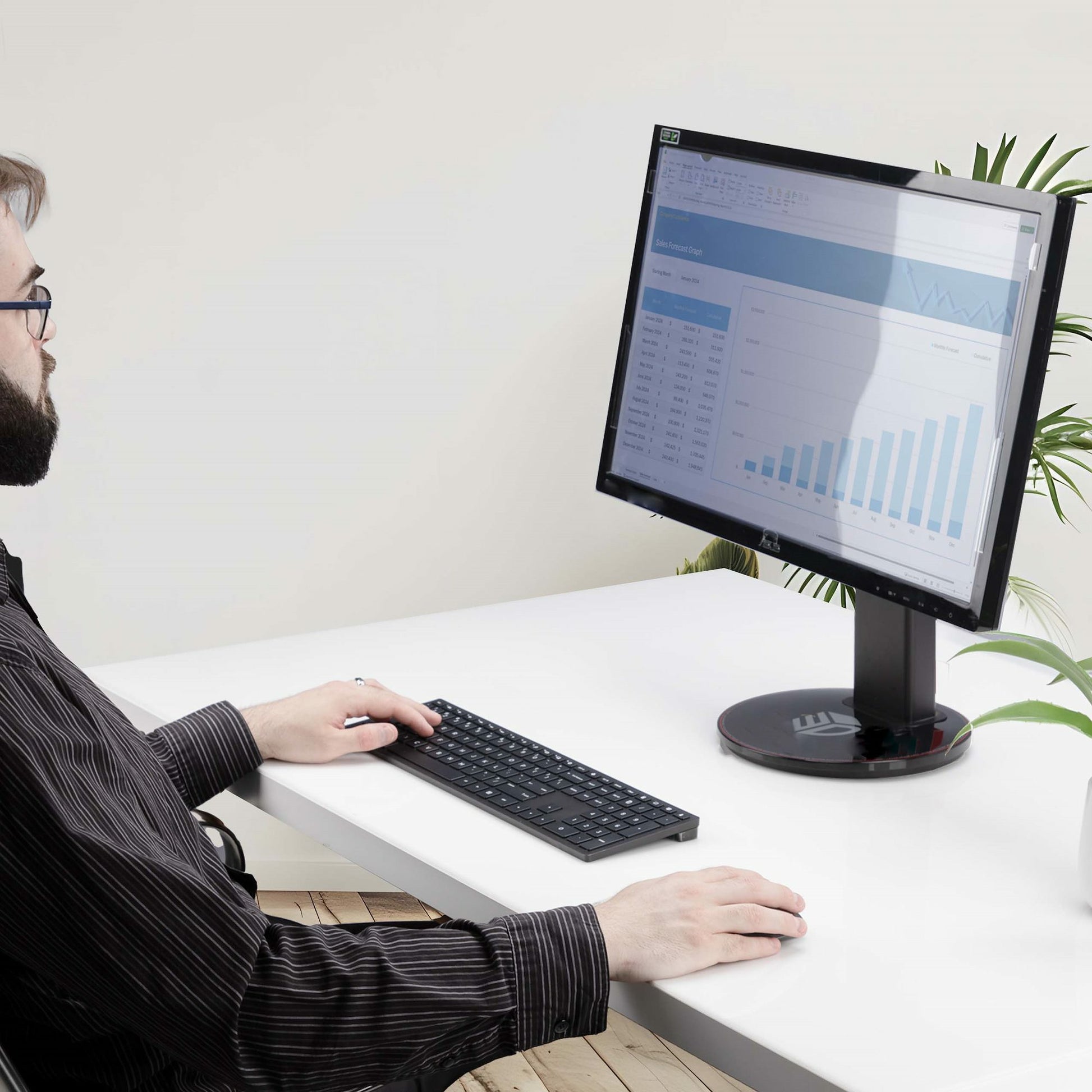 StarTech.com Displayschutz für 24" Monitore