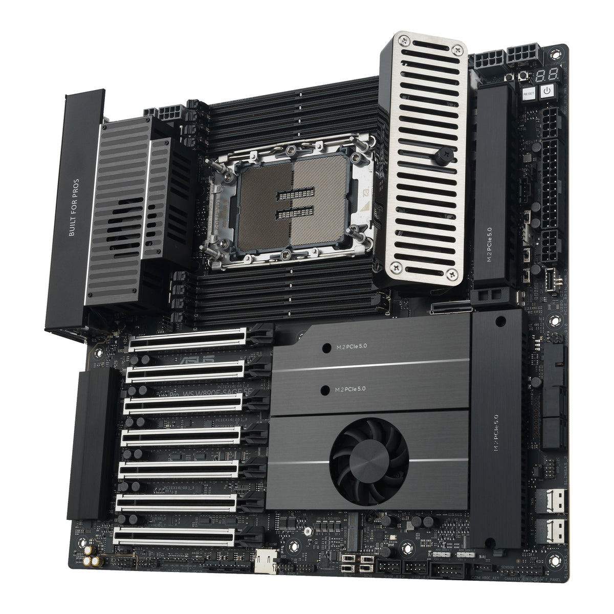 ASUS PRO WS W890E-SAGE SE – Mainboard – LGA 4710-2, Intel W890, EEB, DDR5, 8× DIMM