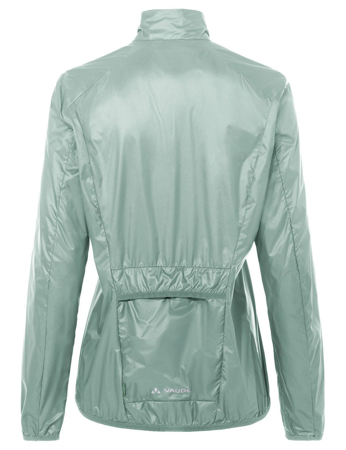VAUDE Windbreaker-Jacke Matera – winddicht, wasserabweisend, reflektierend, PFC-frei – Grösse 40 – dusty fern