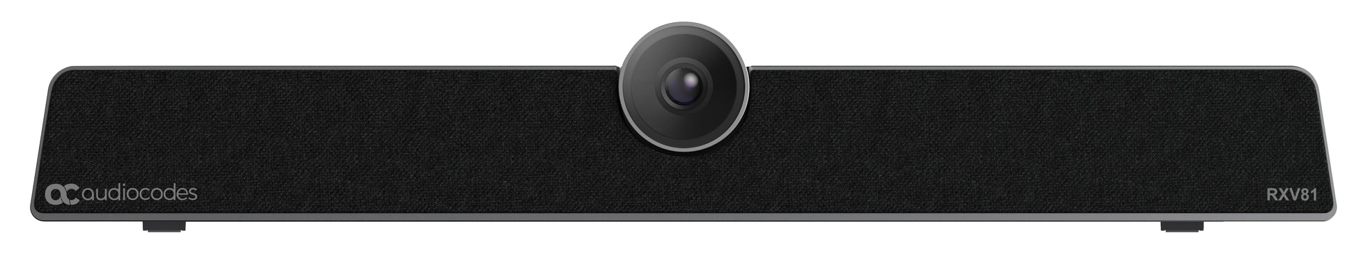 AudioCodes TEAMS-RXV81-B10 – 4K Ultra HD Videokonferenzsystem, 5× Digitalzoom, Schwarz