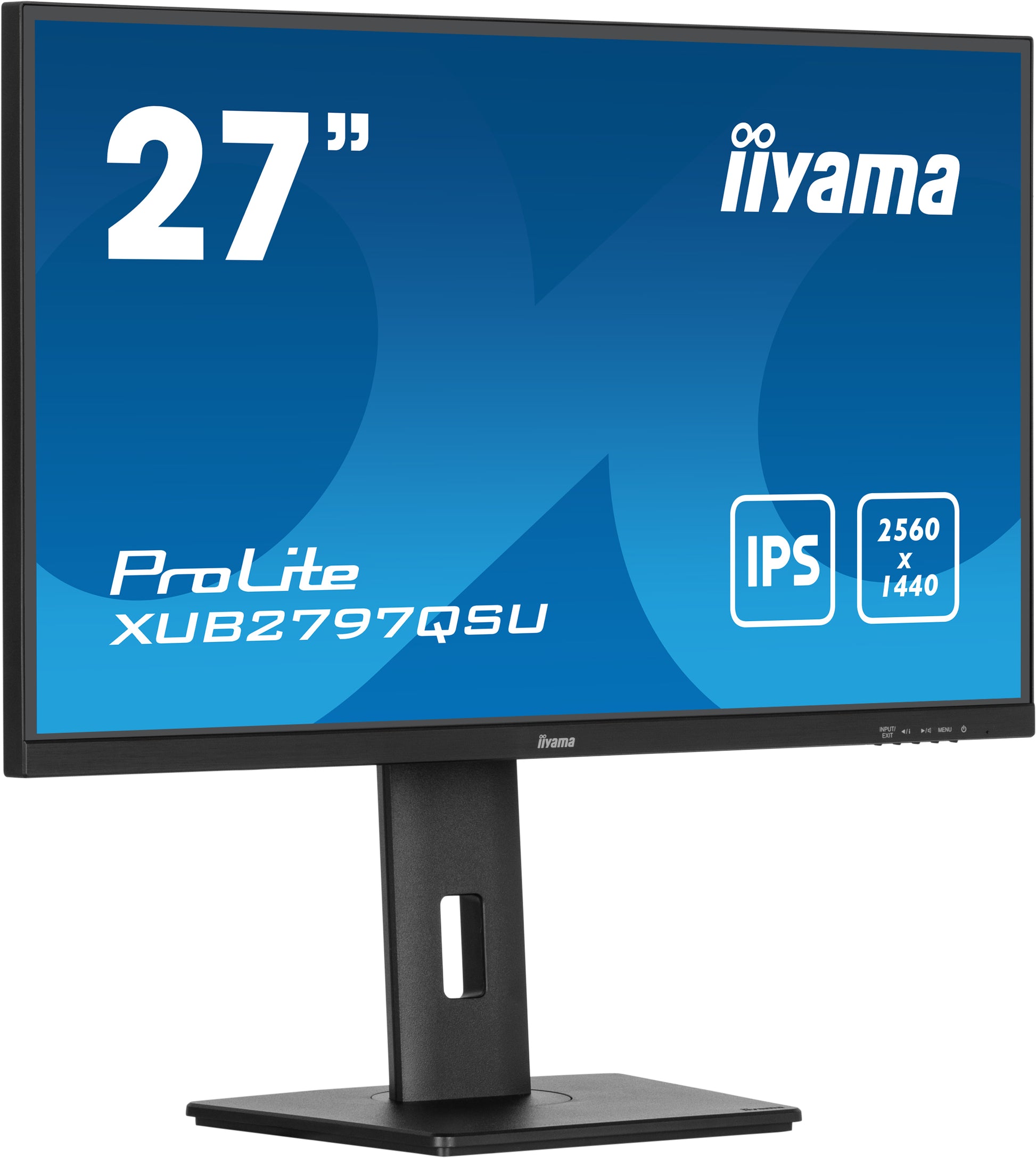 iiyama ProLite XUB2797QSU-B2 – 27", 2560 × 1440 (WQHD), IPS, 100 Hz