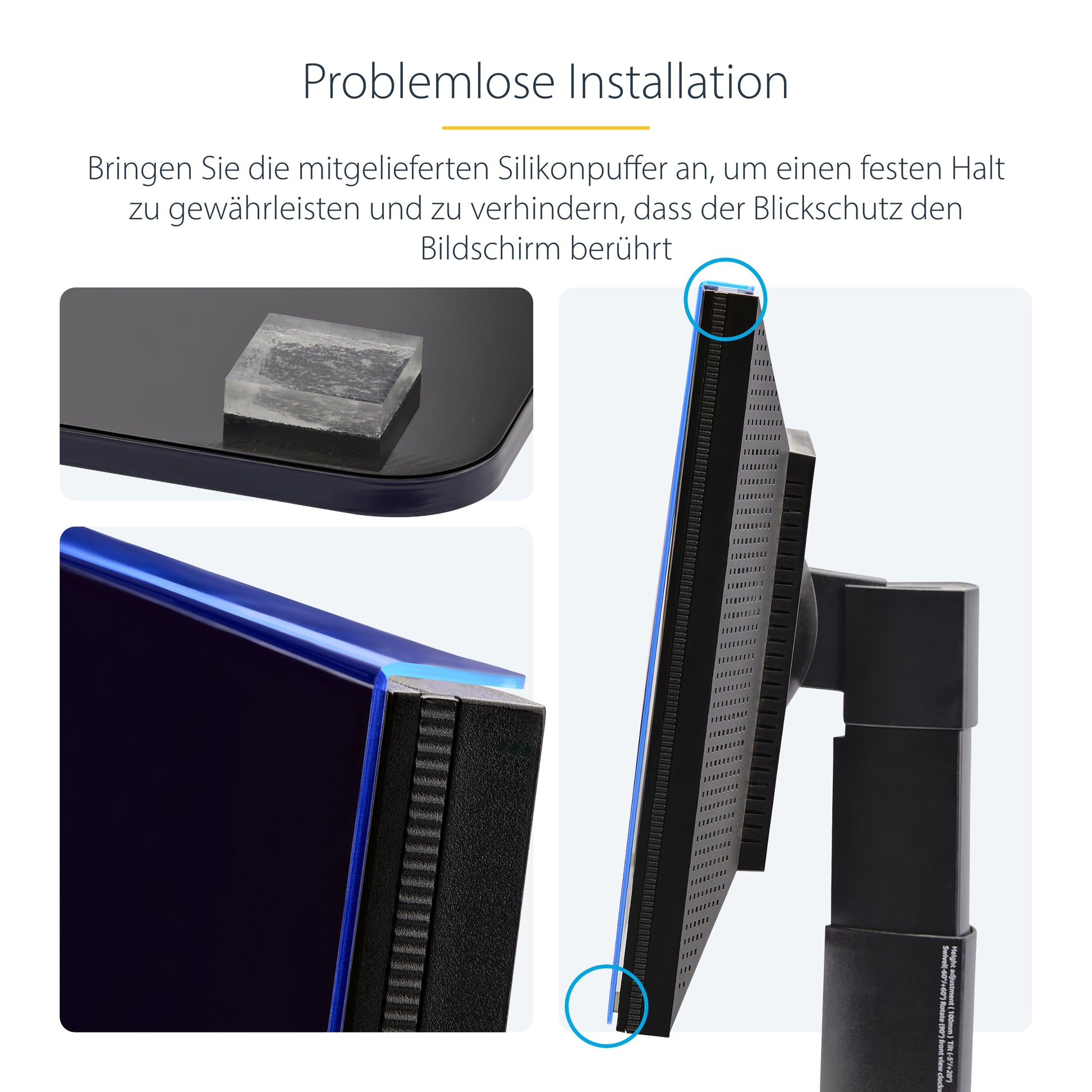 StarTech.com Displayschutz für 24" Monitor