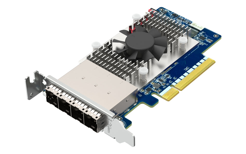 QNAP QXP-1630S-3816 PCIe SAS HBA – 12 Gbit/s, 4× mini-SAS, PCIe 4.0 x8, für CAB-SAS05M/10M/20M/30M-8644