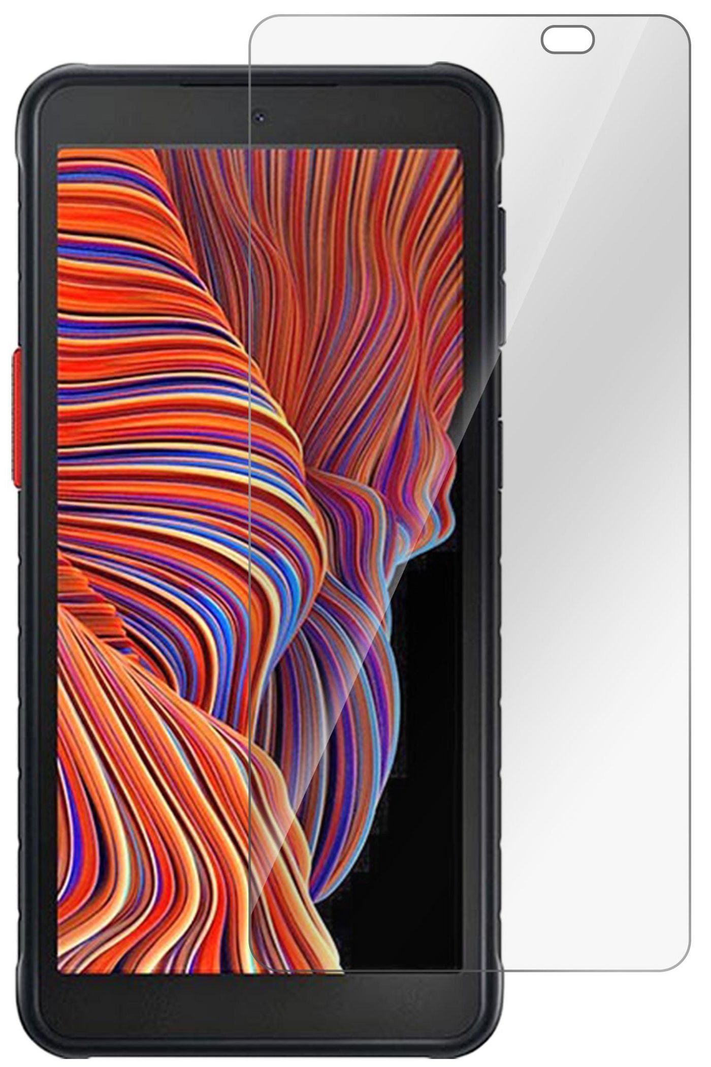 eSTUFF Displayschutz (Panzerglas), Full Cover – für Galaxy Xcover 5