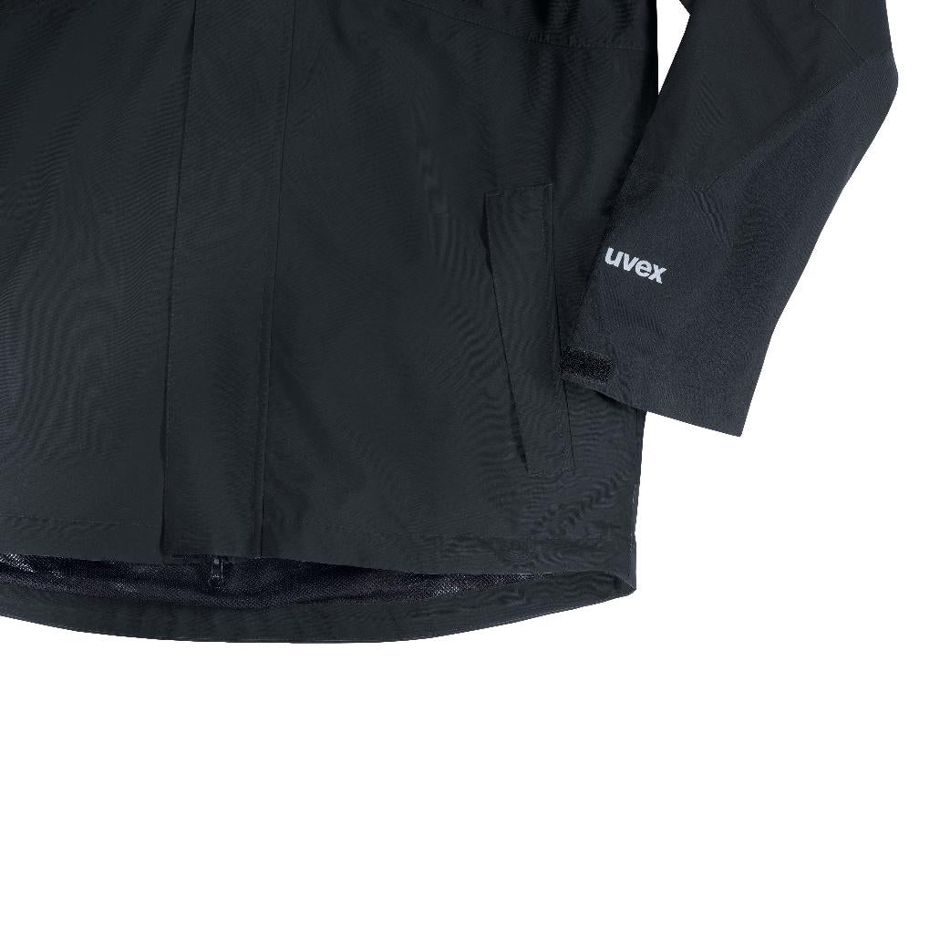 Uvex Wetterjacke – Erwachsene, Polyester, Graphit