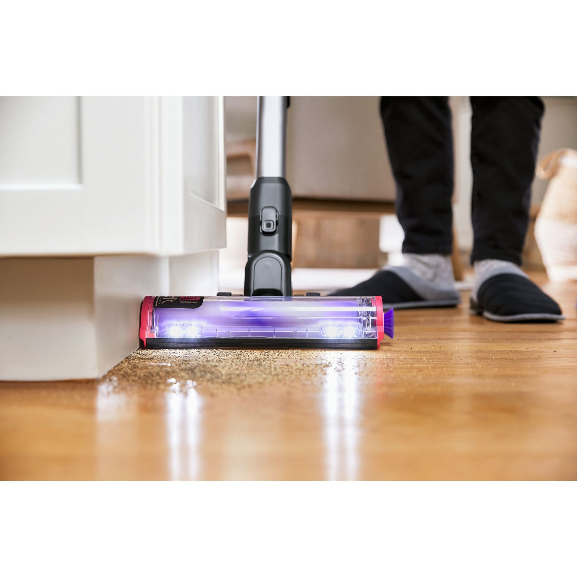Black & Decker BLACK+DECKER Stielsauger BHFEA640WG – 4000 mAh, 0,8 l, Akkubetrieb, 2 Stufen