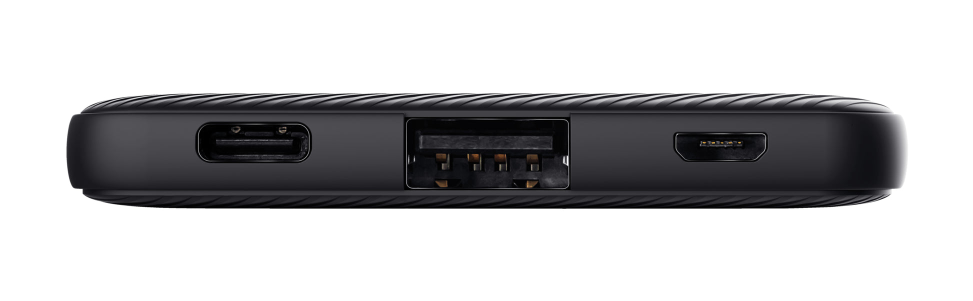 Trust Primo Powerbank 5'000 mAh – 18,5 W PD, 1× USB-C, 1× USB-A, schwarz