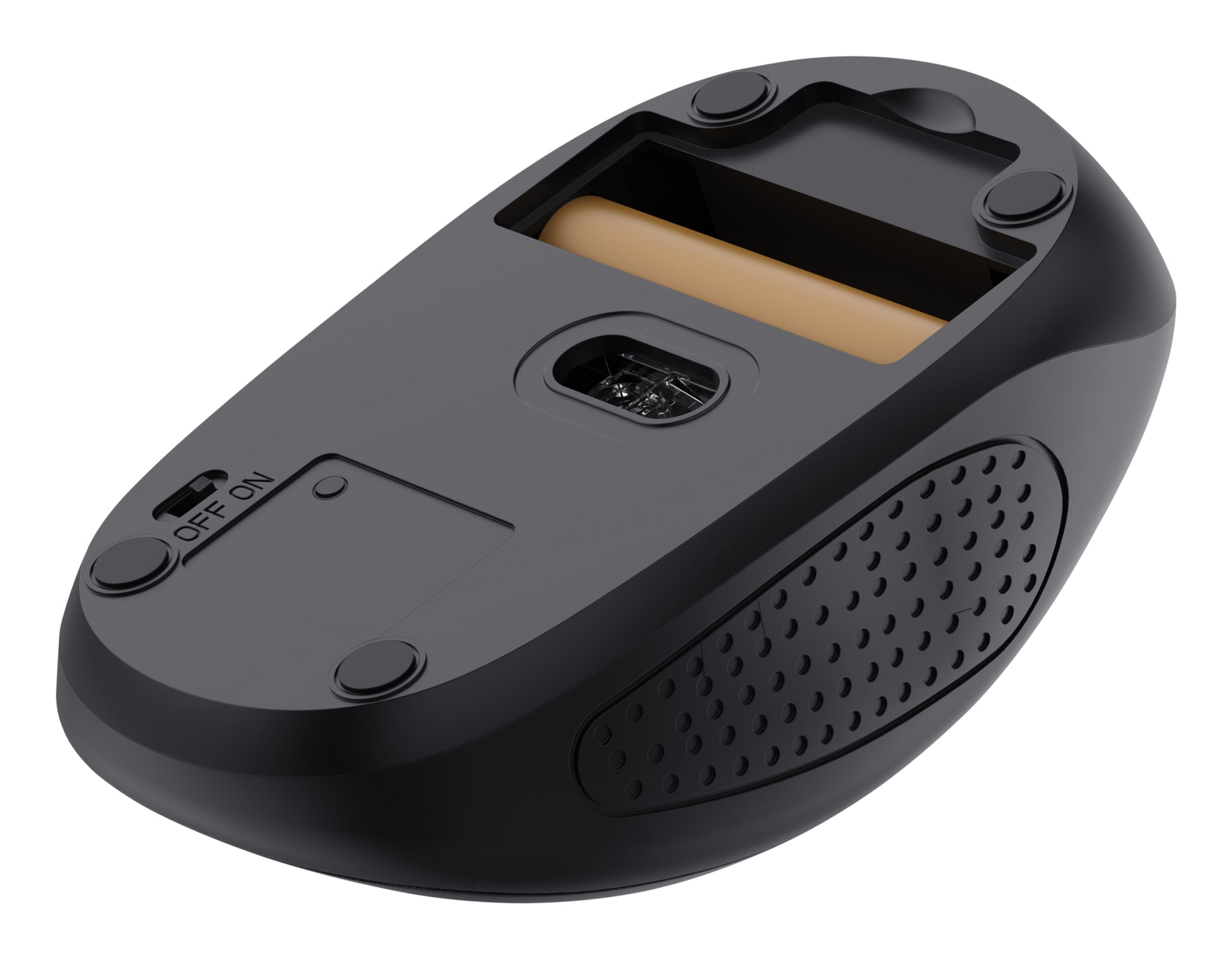 Trust Primo – Maus – Kabellos (Bluetooth), 1600 DPI, Beidhändig, Schwarz