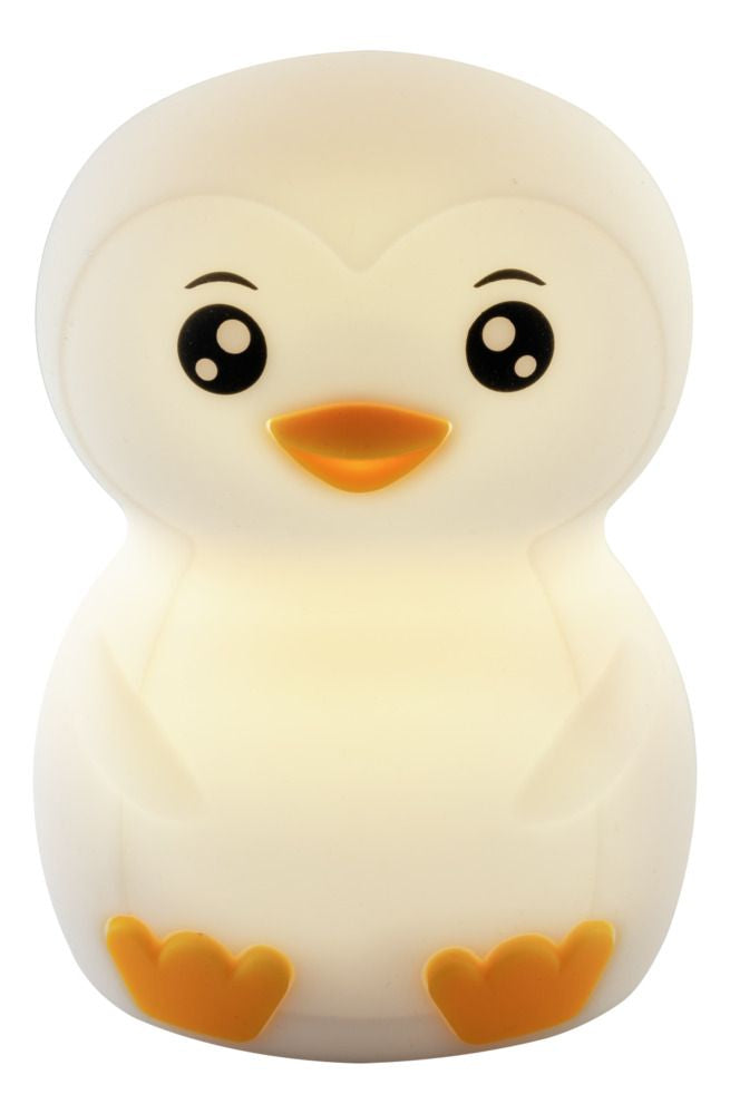 Ansmann Nachtlicht Pinguin – 10 lm, 0,2 W, RGBW, dimmbar, weiss, USB
