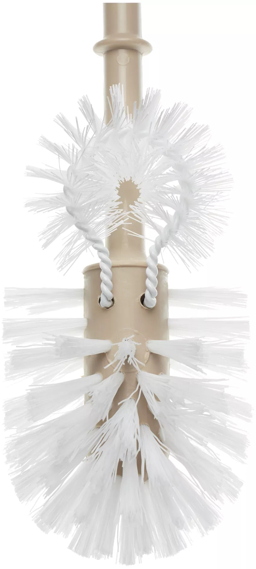 Diaqua Ersatzbürstenkopf – Kunststoff, Beige, Ø 8 cm