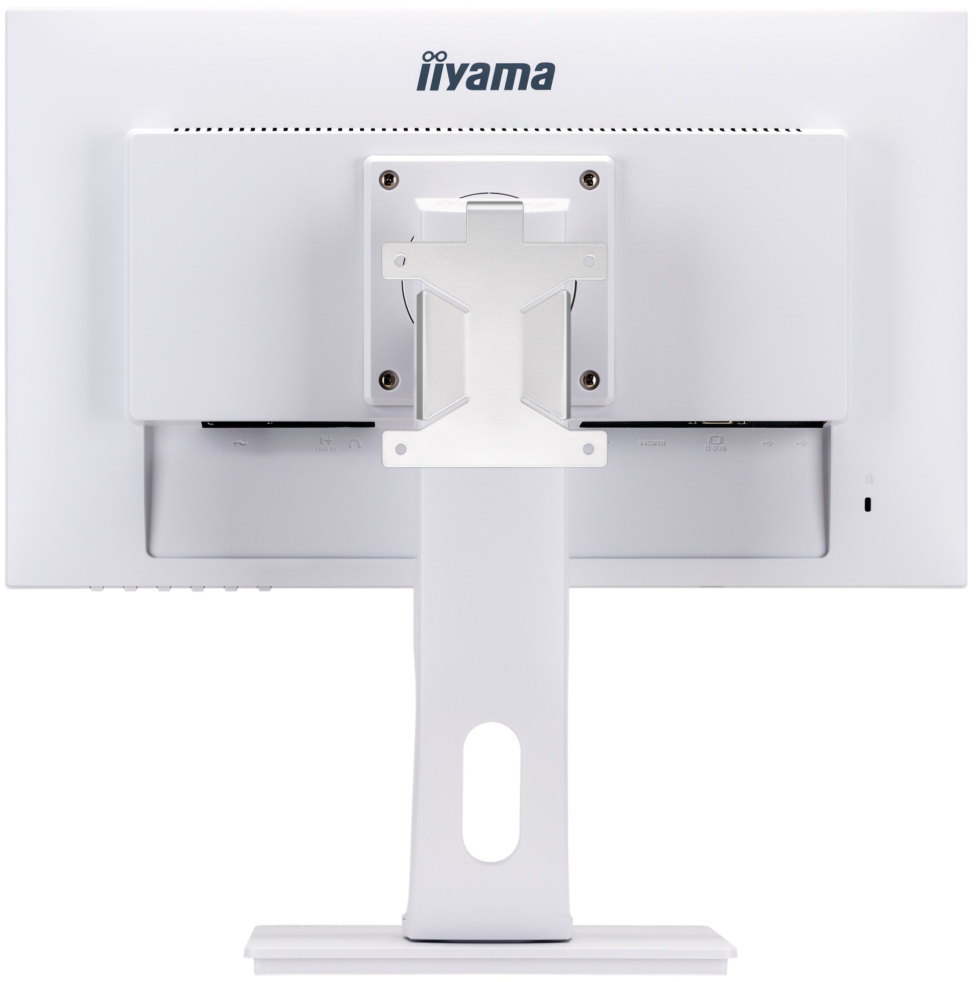 iiyama MD BRPCV03-W – VESA Adapterplatte – Weiss – für ProLite XUB2294HSU-W1, XB2474HS-B2, XUB2595WSU