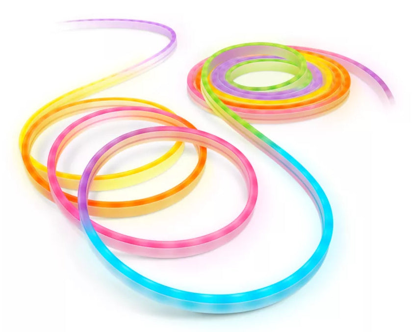 WiZ LED-Strip Flex Strip – 10 m, 2200–6500 K/mehrfarbig, WLAN/App, dimmbar, 45 W – Weiss