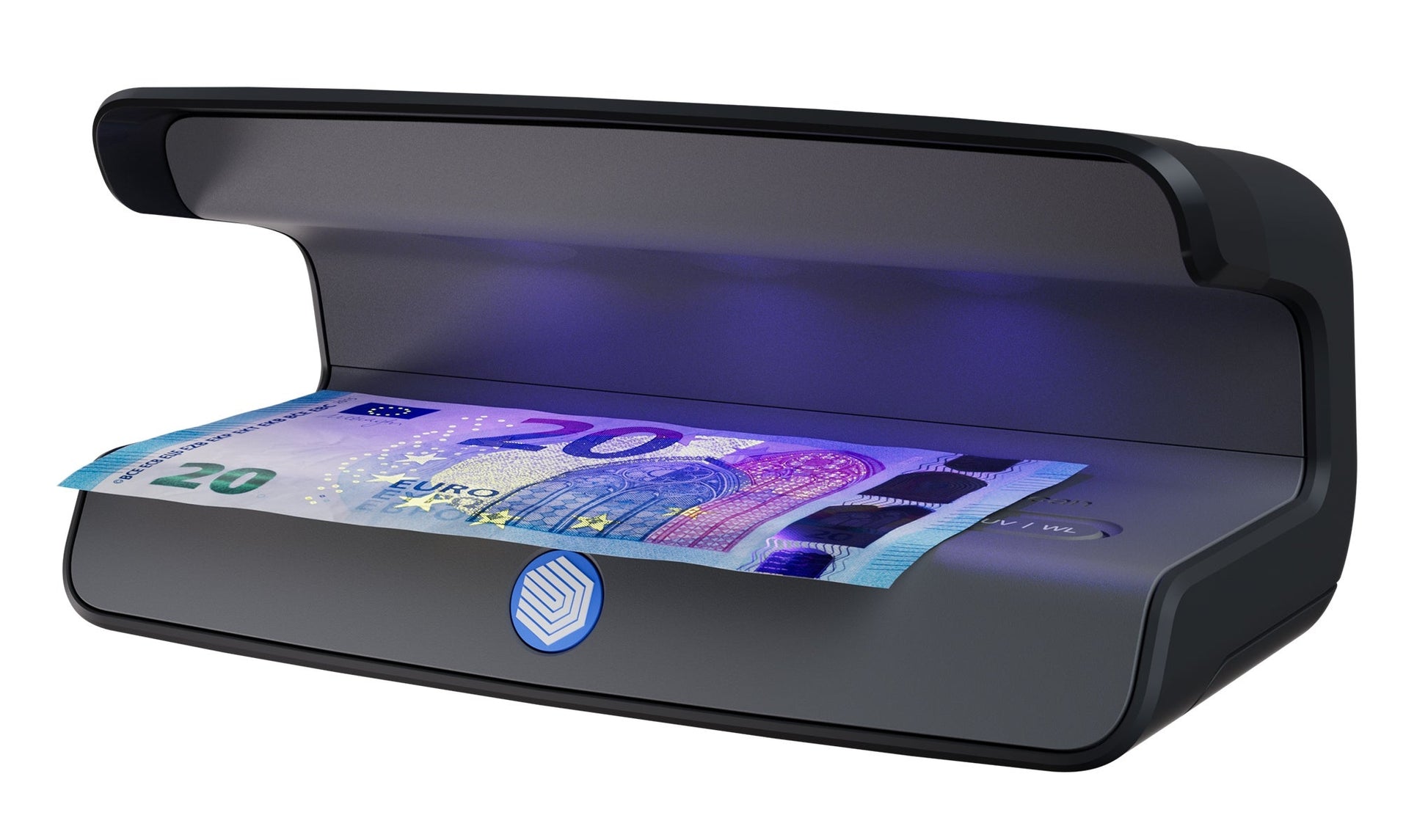 Safescan 75 – UV-Banknotentester, LED UV (3 Lampen), Schwarz