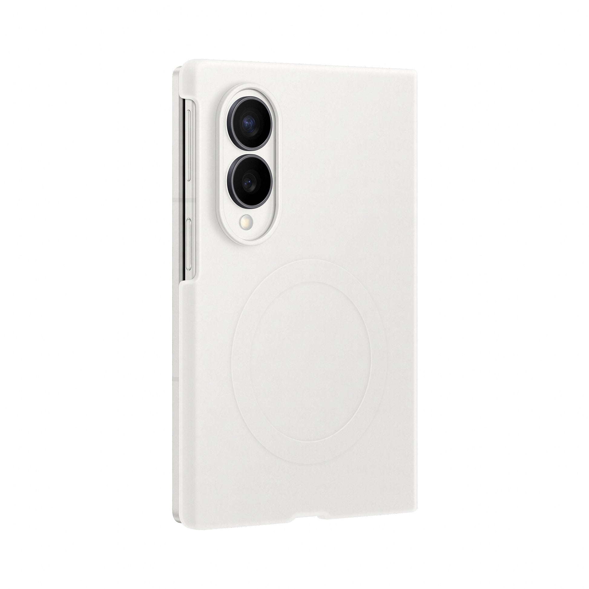 Samsung Backcover – für Samsung Z Fold8, Silikon, Weiss