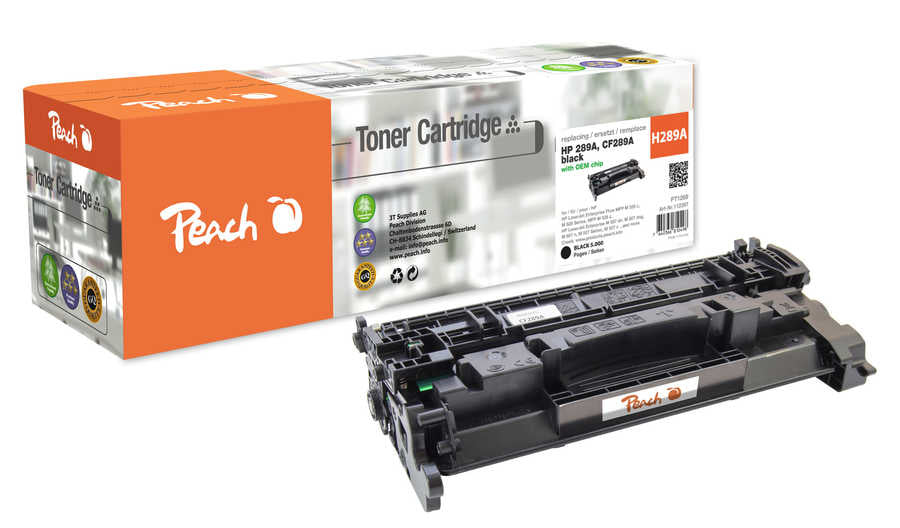 Peach Schwarzer Toner – Kompatibel XXL – für HP LaserJet Enterprise Flow MFP M528/M507/Managed E 50145