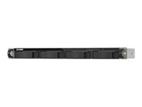 QNAP TS-432XeU-4G – 4-Bay Rack 1U NAS – ARM 4-Kern 1,7 GHz, 4 GB RAM, 10GbE, 2,5GbE, 1×SFP+