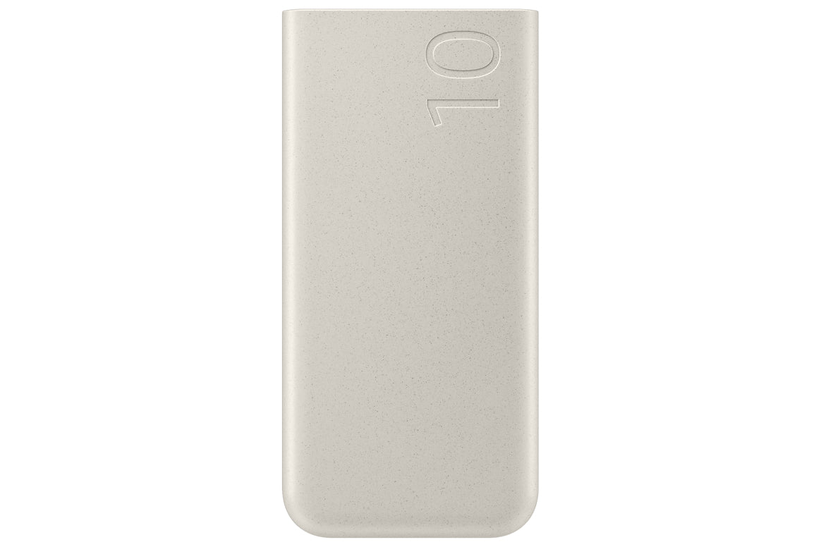 Samsung EB-P3401XUEGWW Powerbank 10'000 mAh – 25 W PD, 2× USB-C, beige