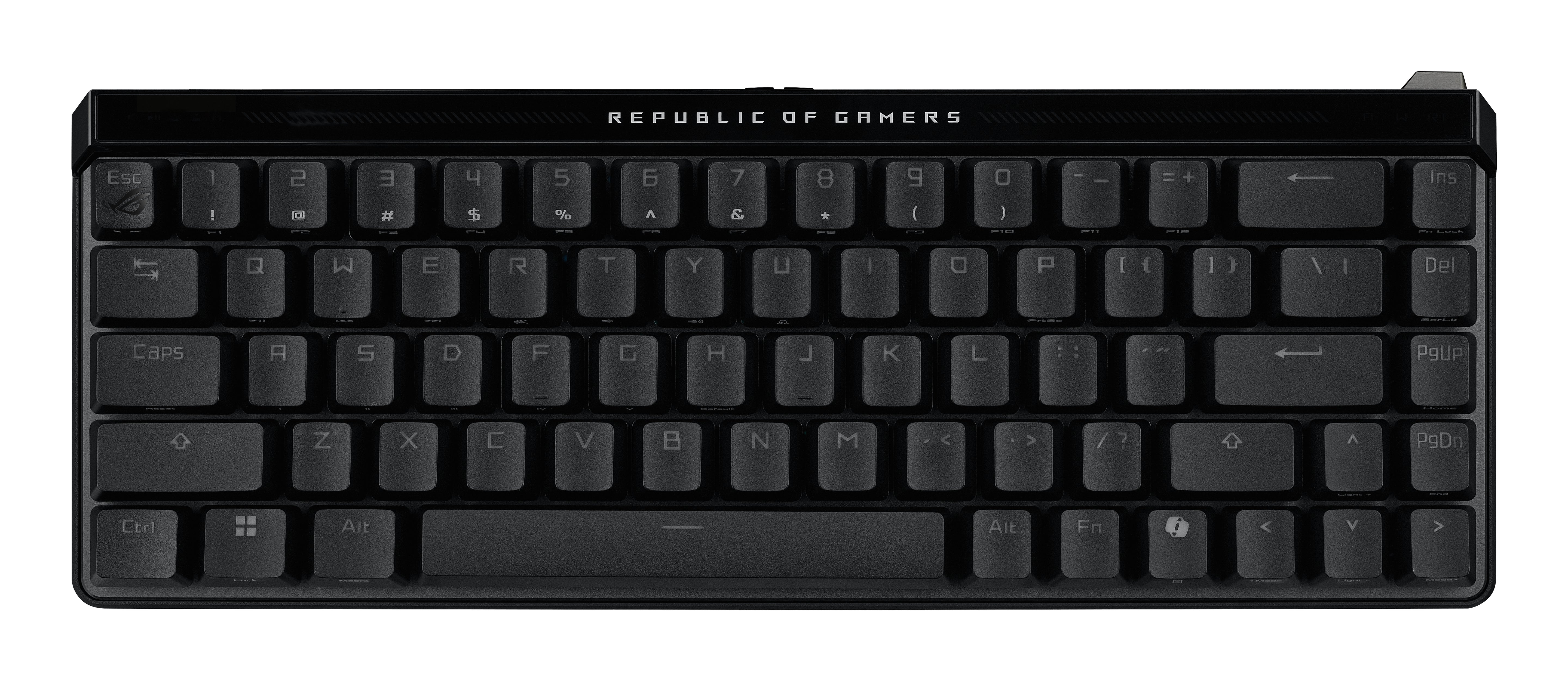 ASUS ROG Falchion Ace HFX – Gaming-Tastatur 65% – ROG HFX Magnetic – USB-C – RGB – Ohne Ziffernblock