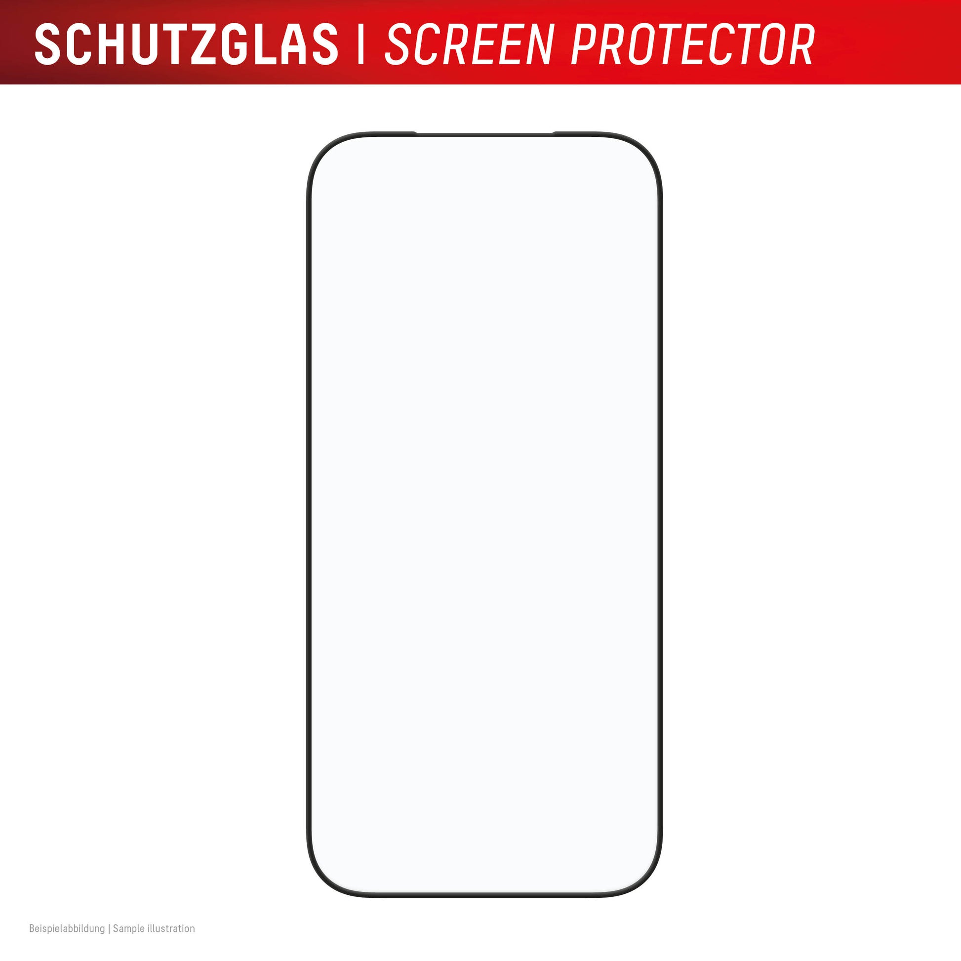 Displex Displayschutz (Panzerglas), Full Cover – für iPhone 17 Pro – mit Applikator