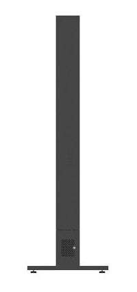Hagor Digital-Signage-Stand für 75" Displays – abschliessbar – anthrazit – 1'100×2161×680 mm – 6459