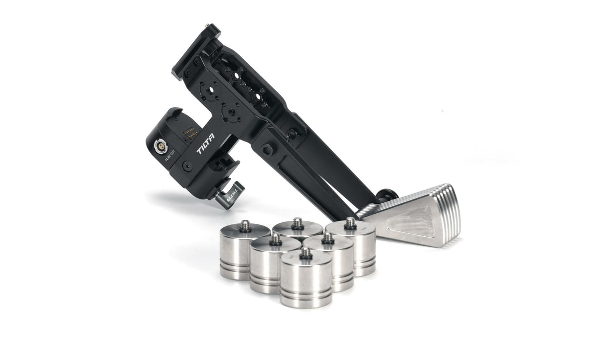 Tilta GSS-T01-RSB Monitor-Halterung – für DJI Ronin (RS 2) – Schwarz – Aluminium/Edelstahl
