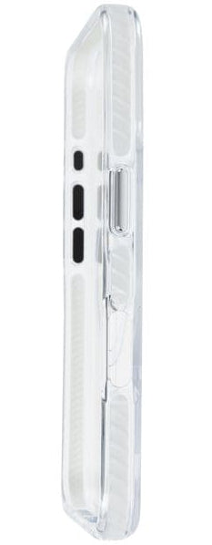 ONIT Mill.Std. Backcover – für Apple iPhone 16 – MagSafe, TPU, Transparent, Weiss, bis 3 m Sturzsicher
