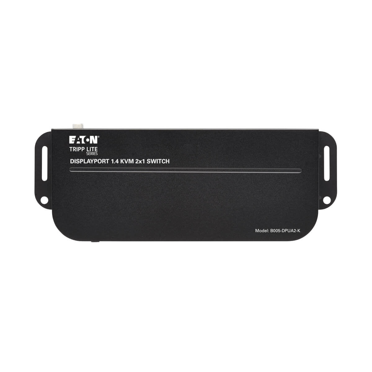 Tripp Lite B005-DPUA2-K – 2-Port DP/HDMI KVM-Switch, Dual-View – 4K/60 Hz, USB 3.0-Hub, Audio