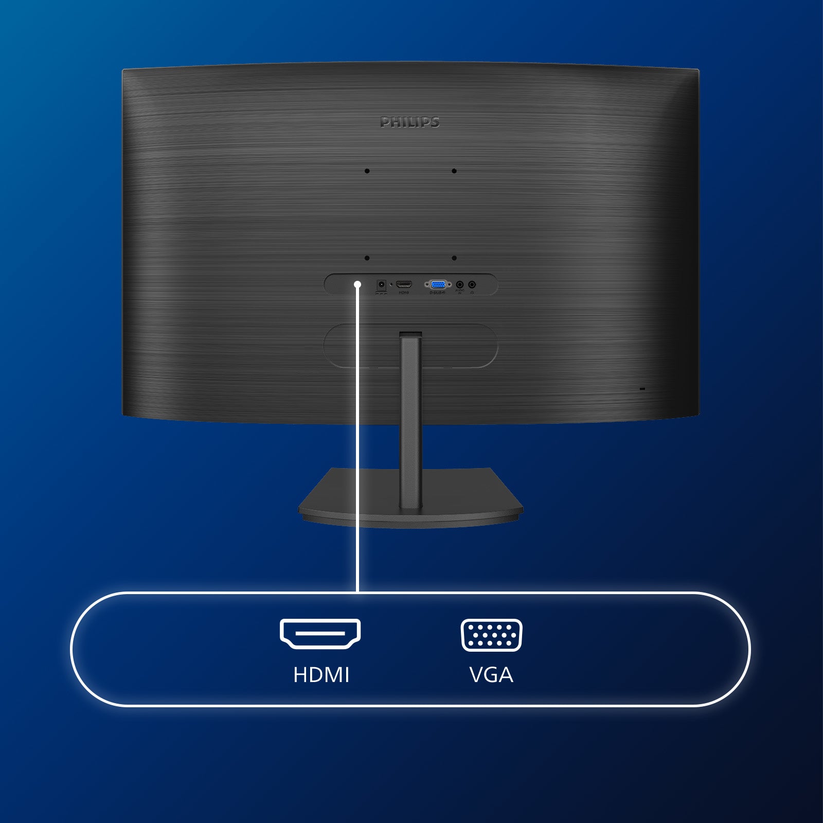 Philips 241E1SC/00 – 23,6" Curved, 1920 × 1080 (Full HD), VA