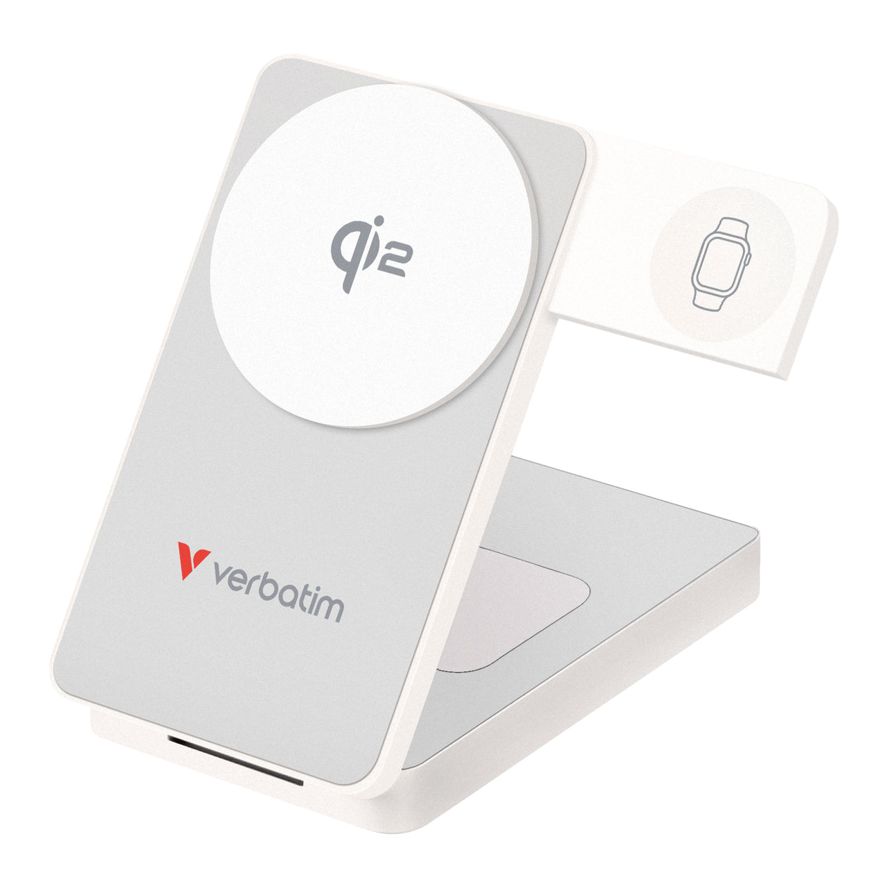 Verbatim Charge 'n' Go MagSafe Powerbank 10'000 mAh – 30 W PD, Qi2 15 W, 1× USB-C, weiss