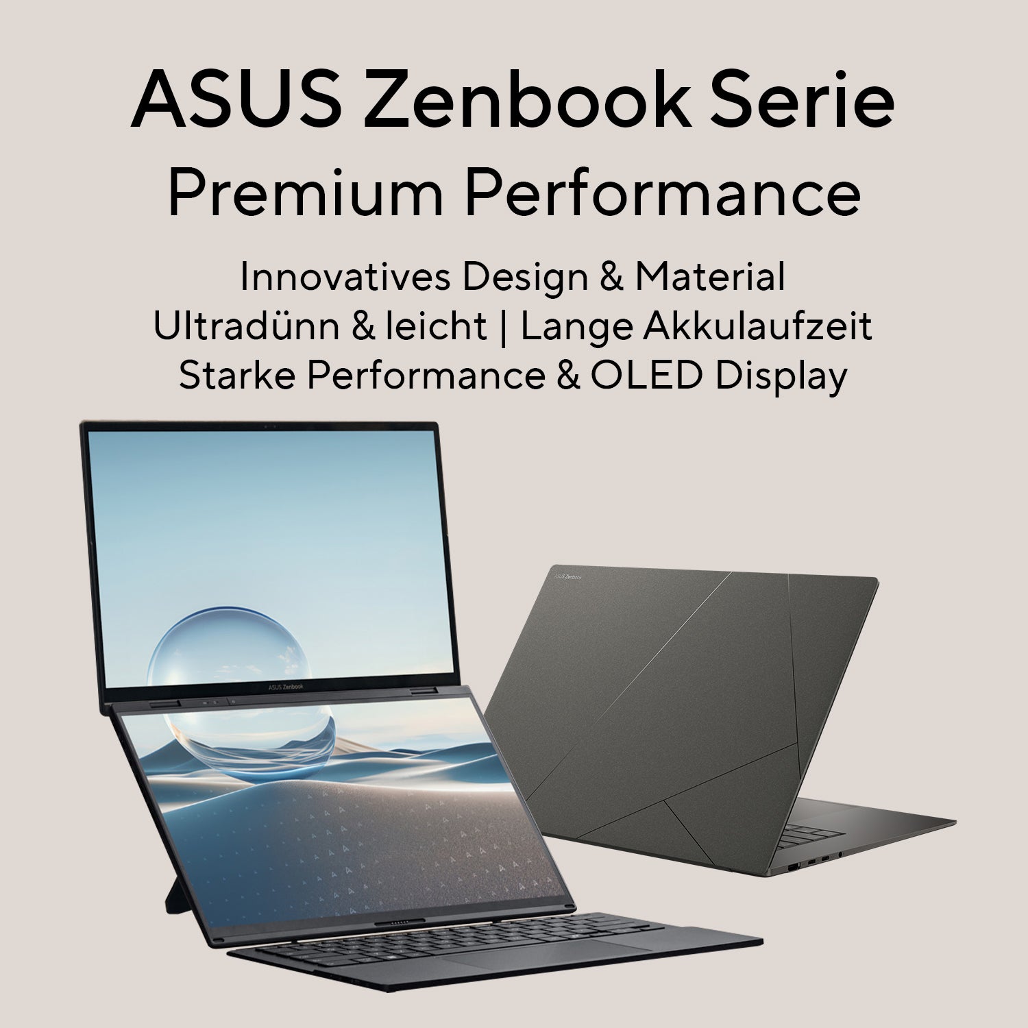 ASUS Zenbook A16 UX3607QA-SH027W – 16" WUXGA OLED, Snapdragon X1-26-100, 16 GB, 1 TB SSD, Win 11 Home