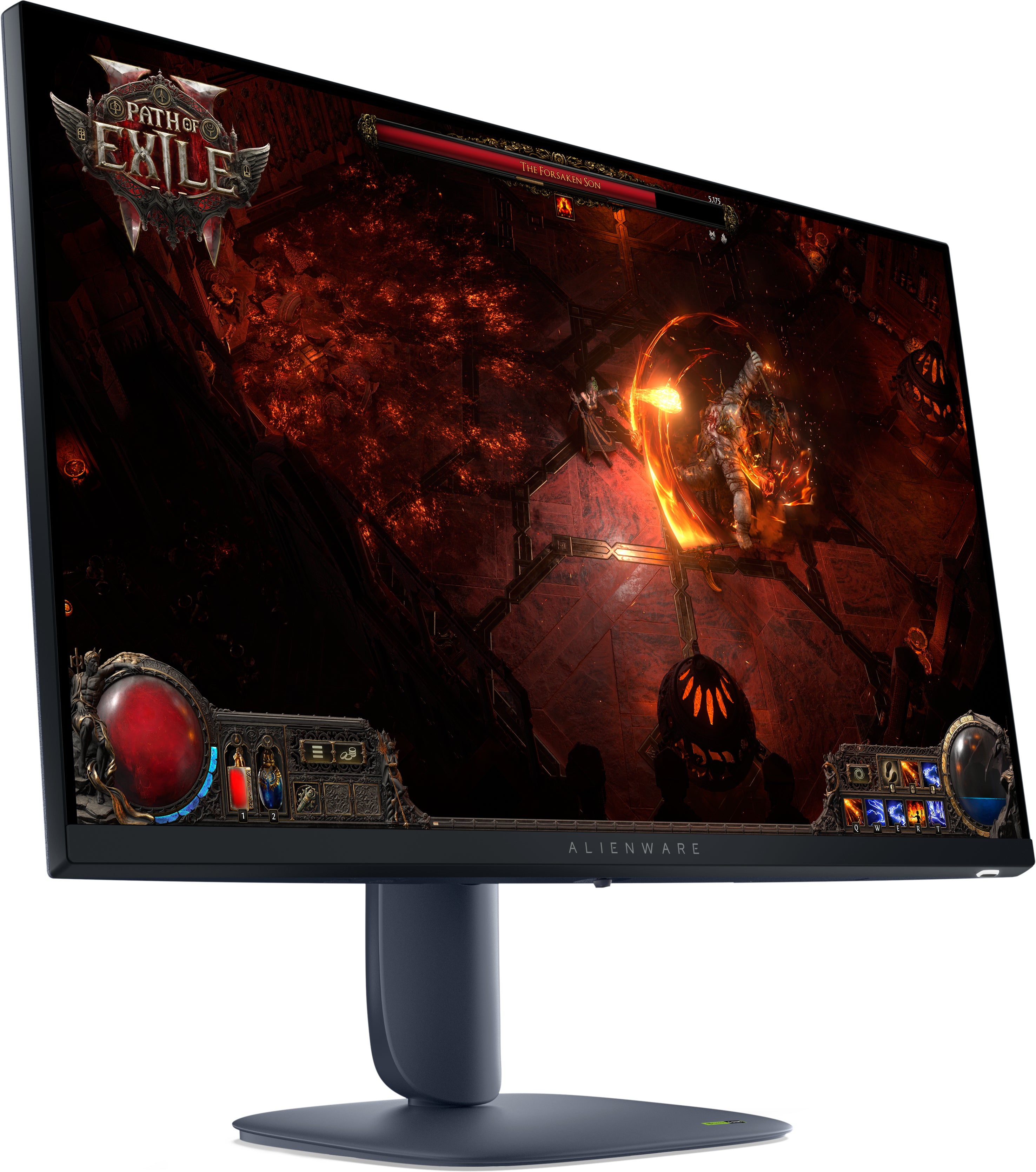 Alienware AW2725DM – 27", 2560 × 1440 (WQHD), IPS, 180 Hz, DisplayHDR 400