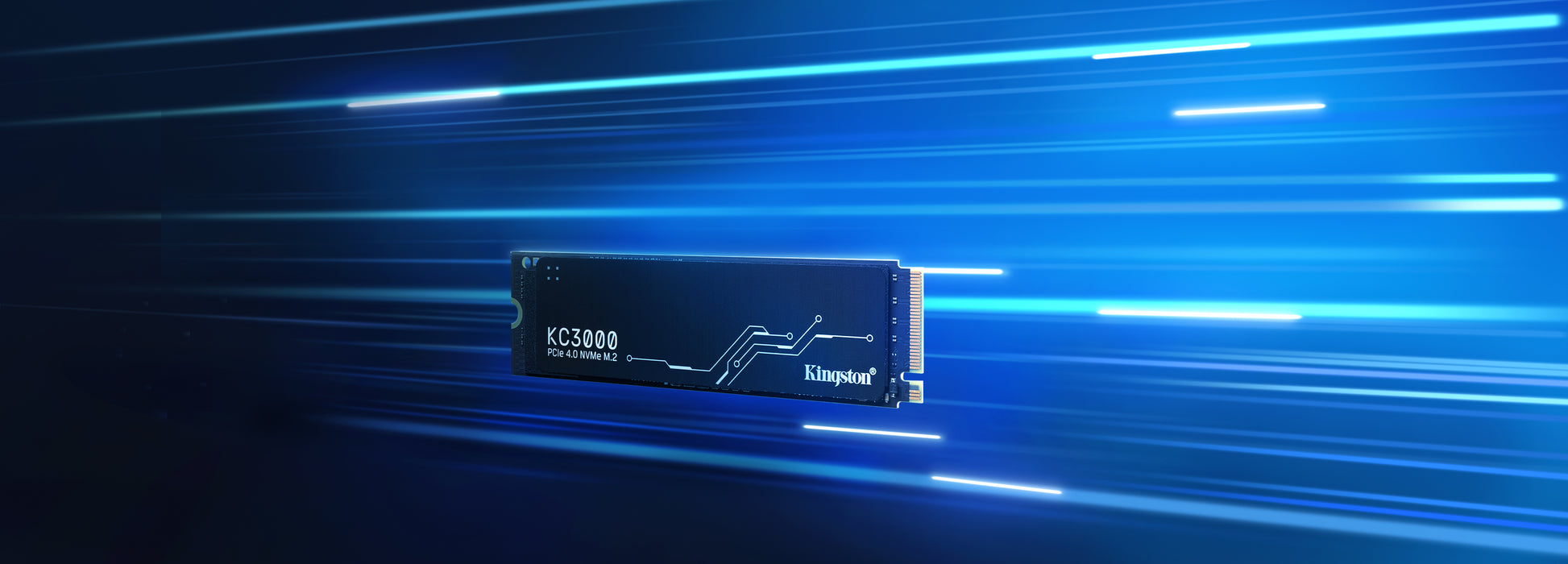 Kingston 1024GB M.2 2280 NVMe SSD – KC3000, 6'000 MB/s Schreiben, 7'000 MB/s Lesen