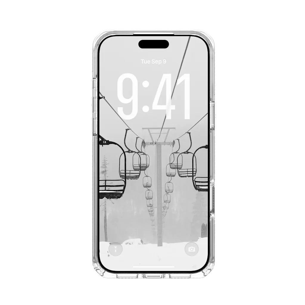 Urban Armor Gear UAG Plyo Backcover – für Apple iPhone 17 Pro Max, MagSafe, PC+TPU, Ice/Roségold, bis 4,9 m Sturzsicher
