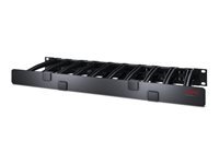 APC AR8612 Rangierpanel 19" 1U, einseitig, 483×166×45 mm – schwarz