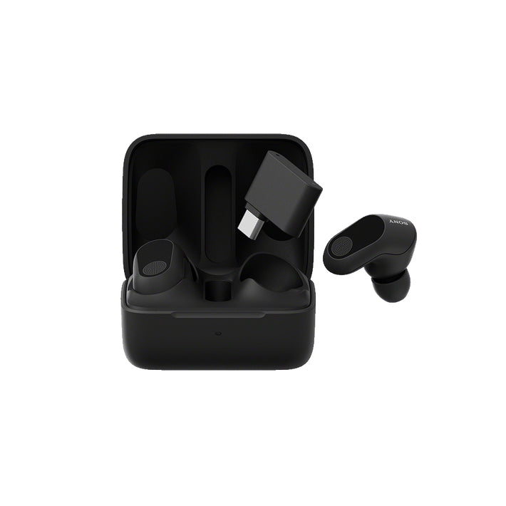 Sony INZONE WF-G700 – True Wireless In-Ear Gaming-Headset – Bluetooth 5,3, ANC, IPX4 – Schwarz – bis 24 h