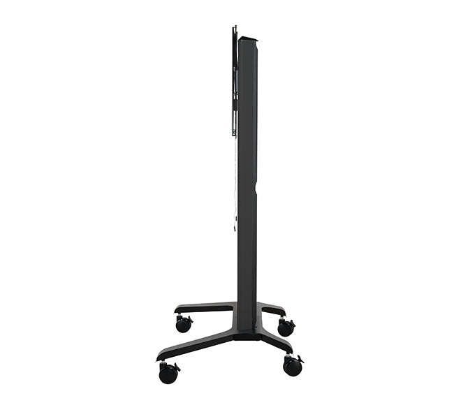B-Tech BT8564/BB V2 – Displayständer, höhenverstellbar, für 65–120", VESA 1000×600, bis 130 kg, Schwarz