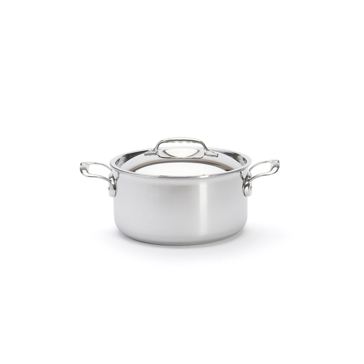 de Buyer Kochtopf Affinity – 4,1 l, Ø 24 cm, Edelstahl, für Induktion, Gas, Glaskeramik und mehr