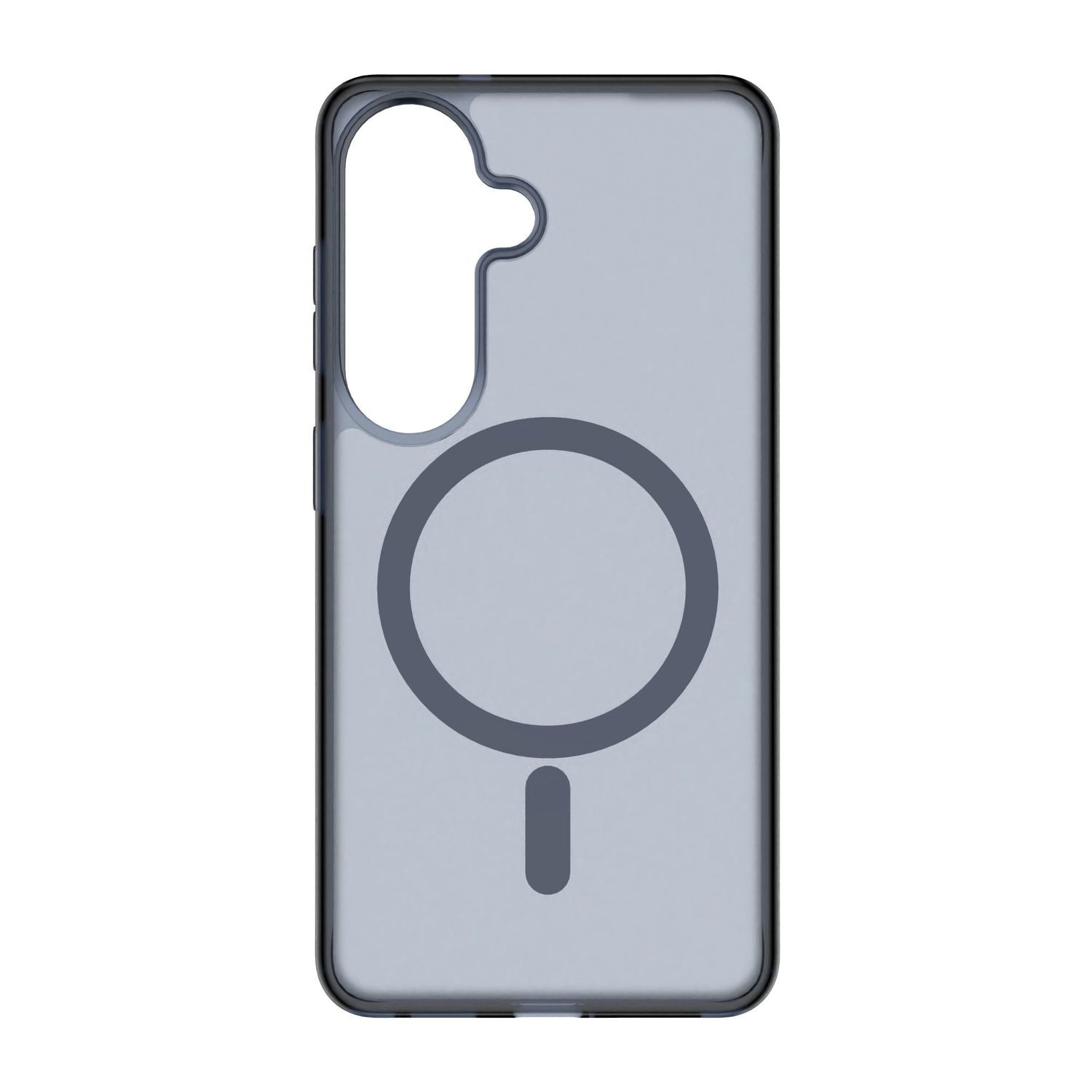 Cellularline Frosty Mag Backcover – für Samsung Galaxy S26, Kunststoff+Gummi, Blau, kabelloses Laden
