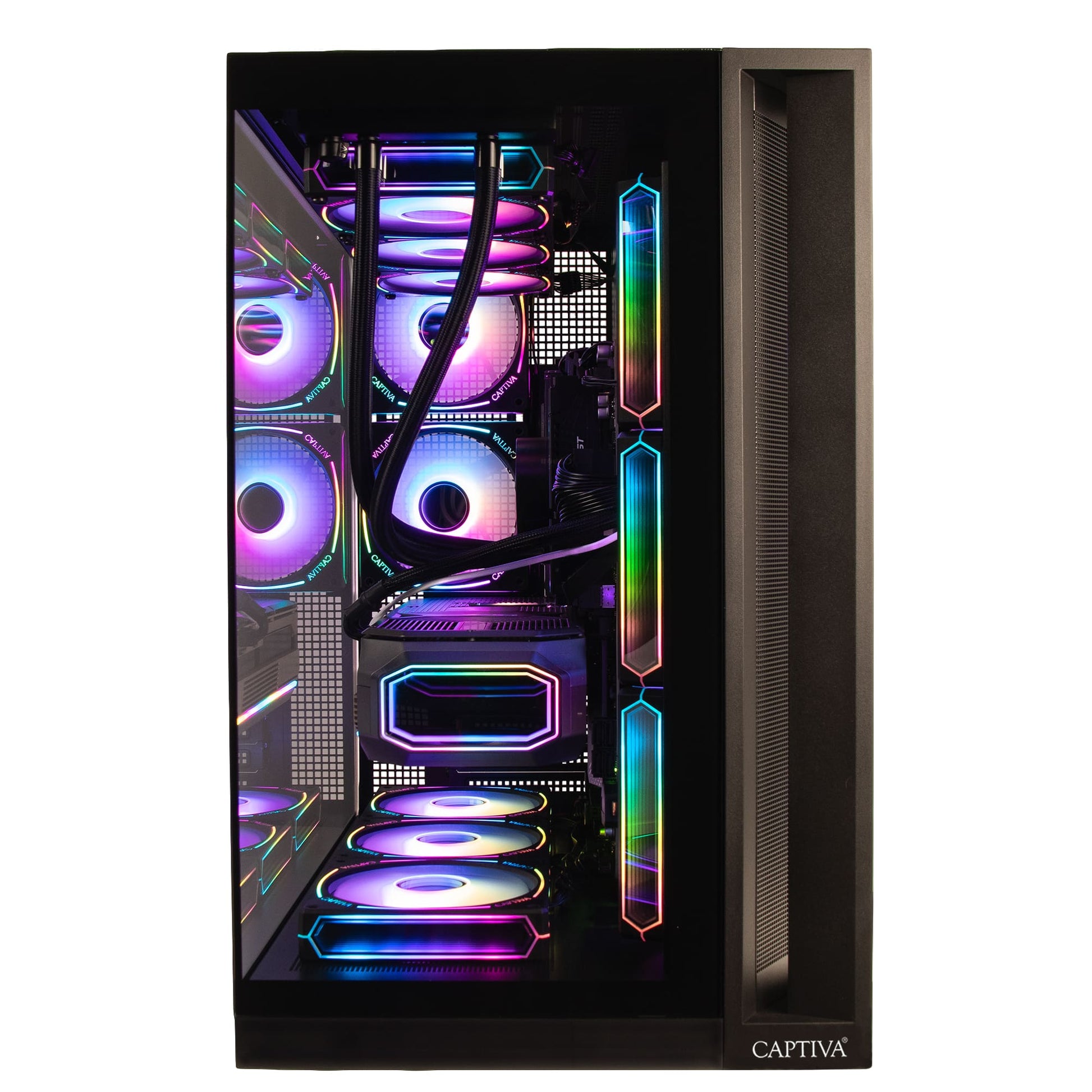 Captiva Highend Gaming R10-3419 Tower – AMD Ryzen 7 9800X3D, 32 GB RAM, 2 TB SSD, Windows 11 Home