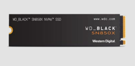 SanDisk Western Digital BLACK SN850X 2 TB – für M.2 2280, PCIe 4.0 NVMe
