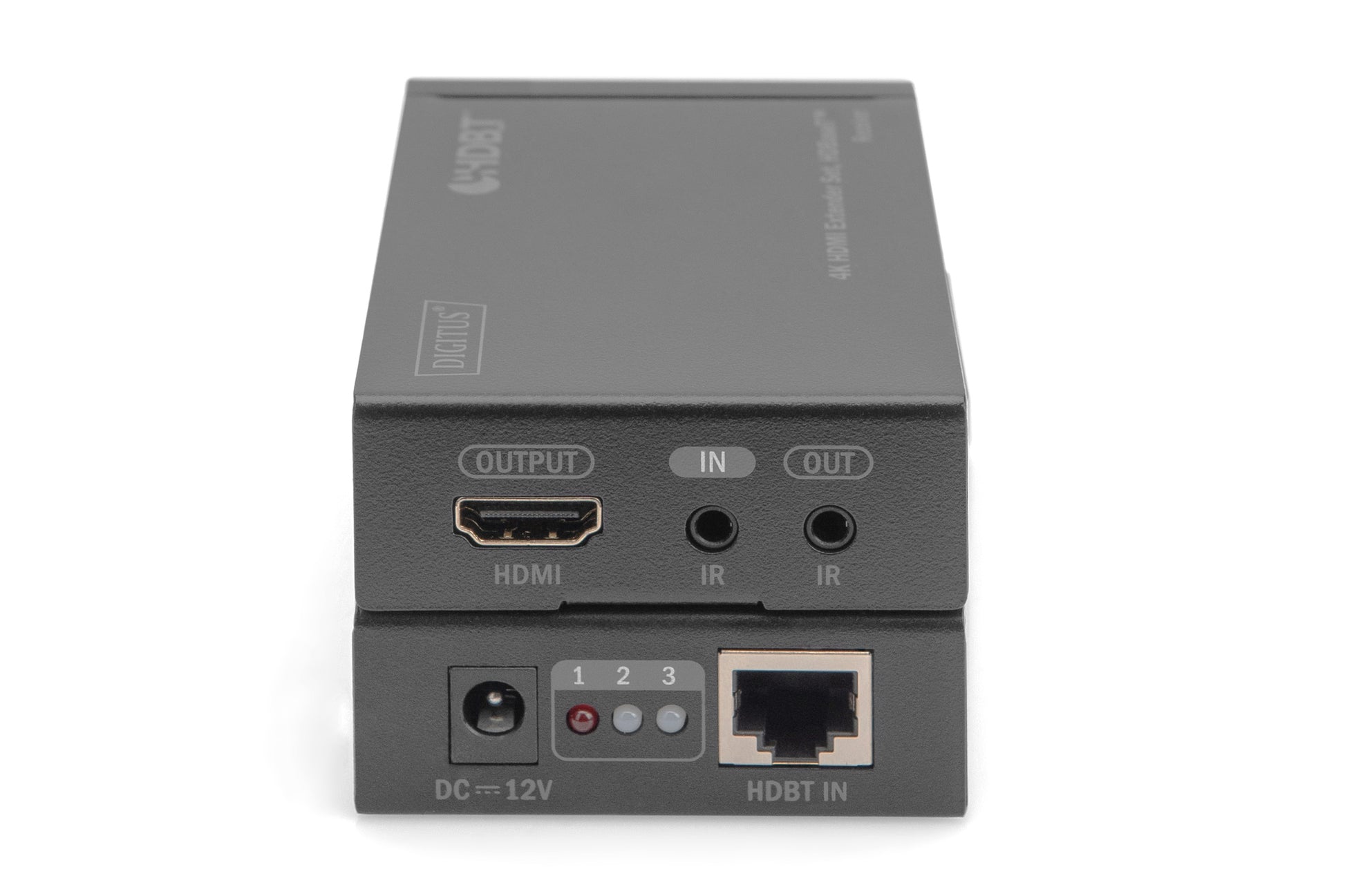 Digitus DS-55500 – HDMI-Extender-Set – 4K UHD, HDBaseT, HDMI, 40 m – Schwarz