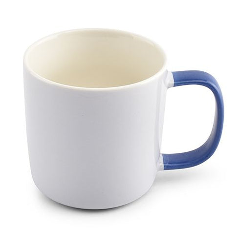 ONA Kaffeebecher Mae – 370 ml, Ø 8,8 cm, Porzellan, Violett, spülmaschinenfest, mikrowellengeeignet