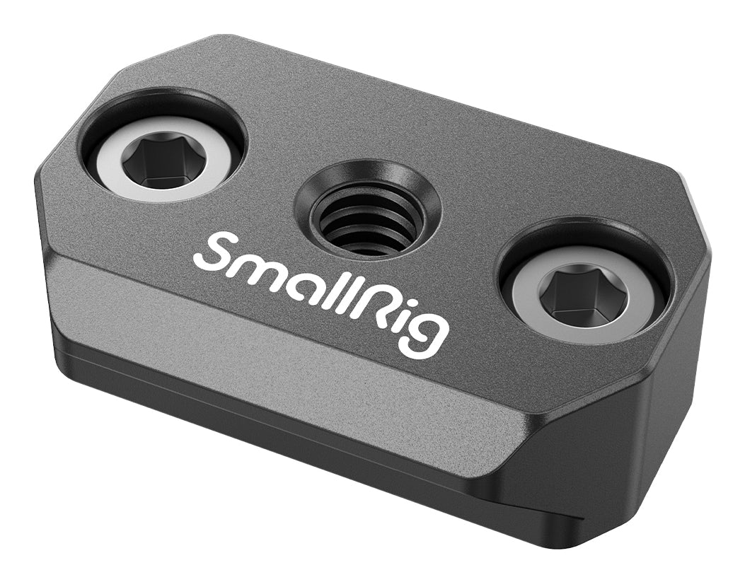 SmallRig 3032 Montageplatte mit NATO-Schiene – für DJI Ronin S, Ronin SC – Schwarz, Aluminium