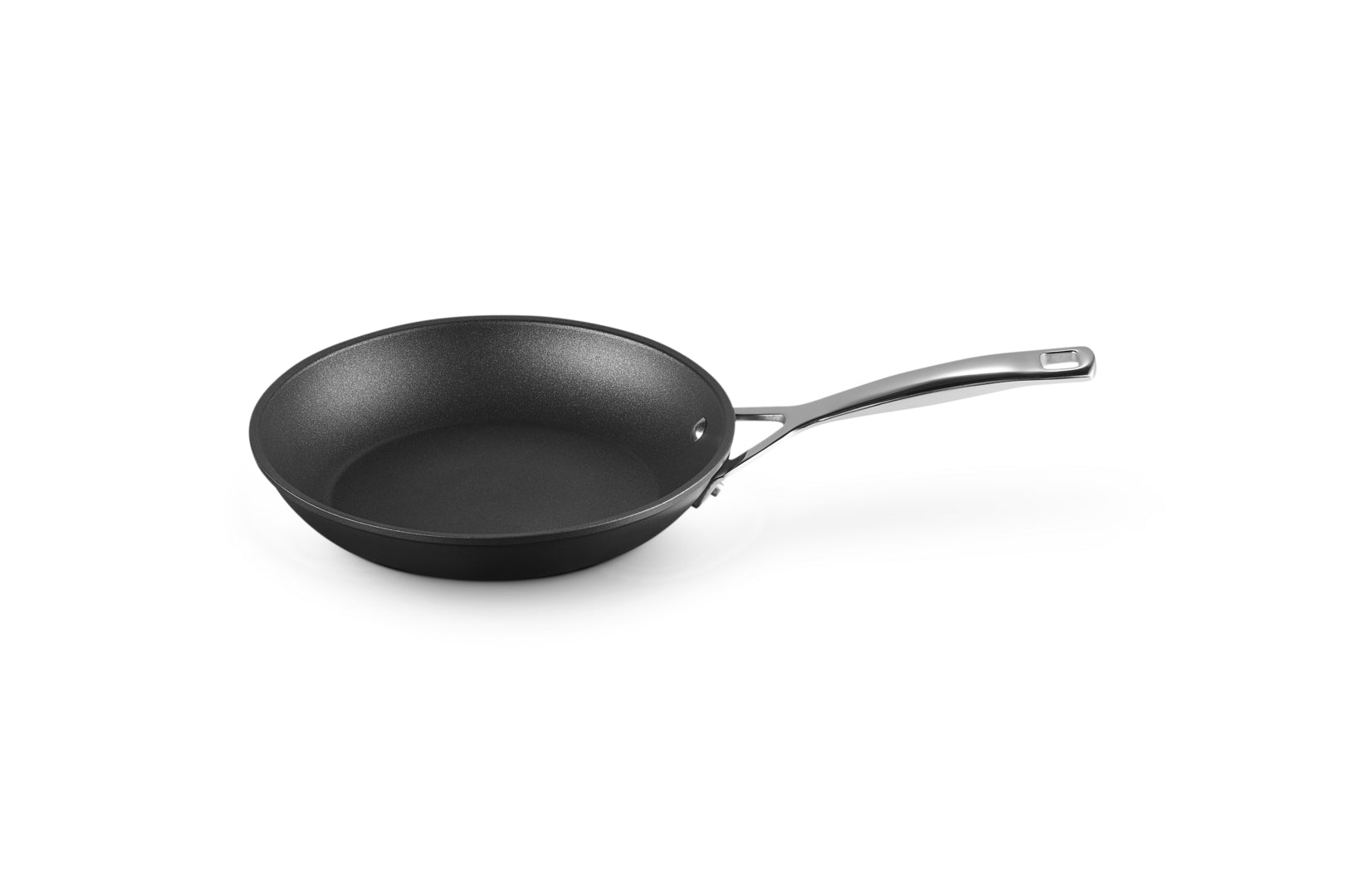 Le Creuset Fonduepfanne – Ø 28 cm, Aluminium, Teflonbeschichtung, für Induktion, Gas, Glaskeramik, Schwarz