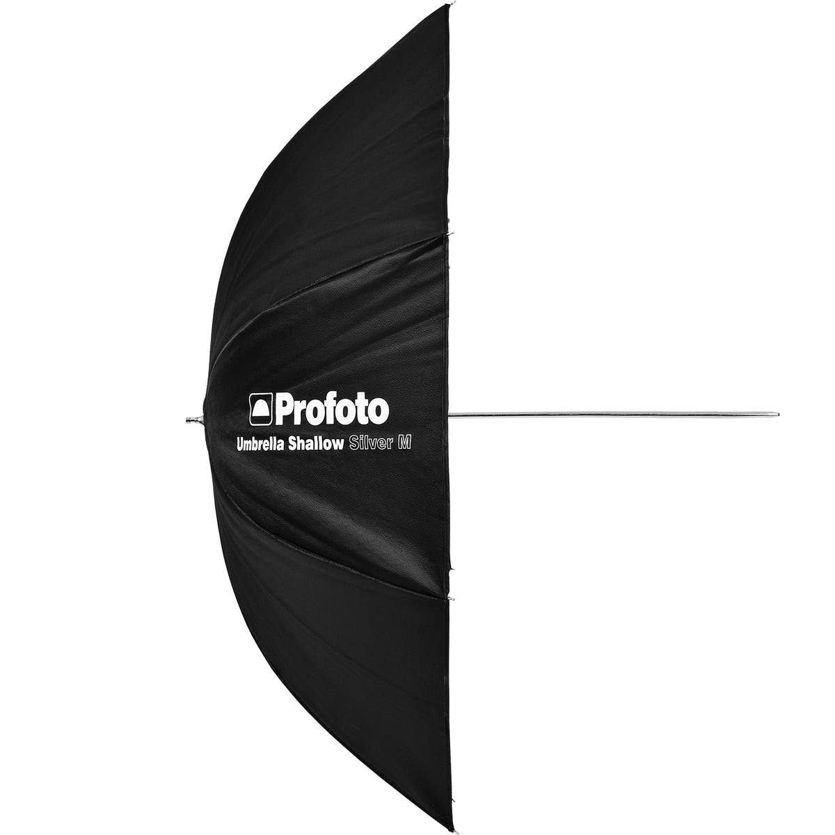Profoto Blitzschirm Shallow Silver M – 105 cm, Tiefe 280 mm