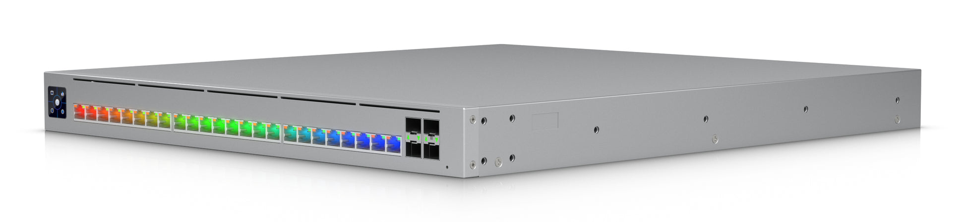 Ubiquiti UniFi ECS-24S-PoE – Verwalteter L2/L3 Switch – 24× RJ‑45 (8× 2,5G, 16× 10G), 2× QSFP28, PoE-Budget 1050 W