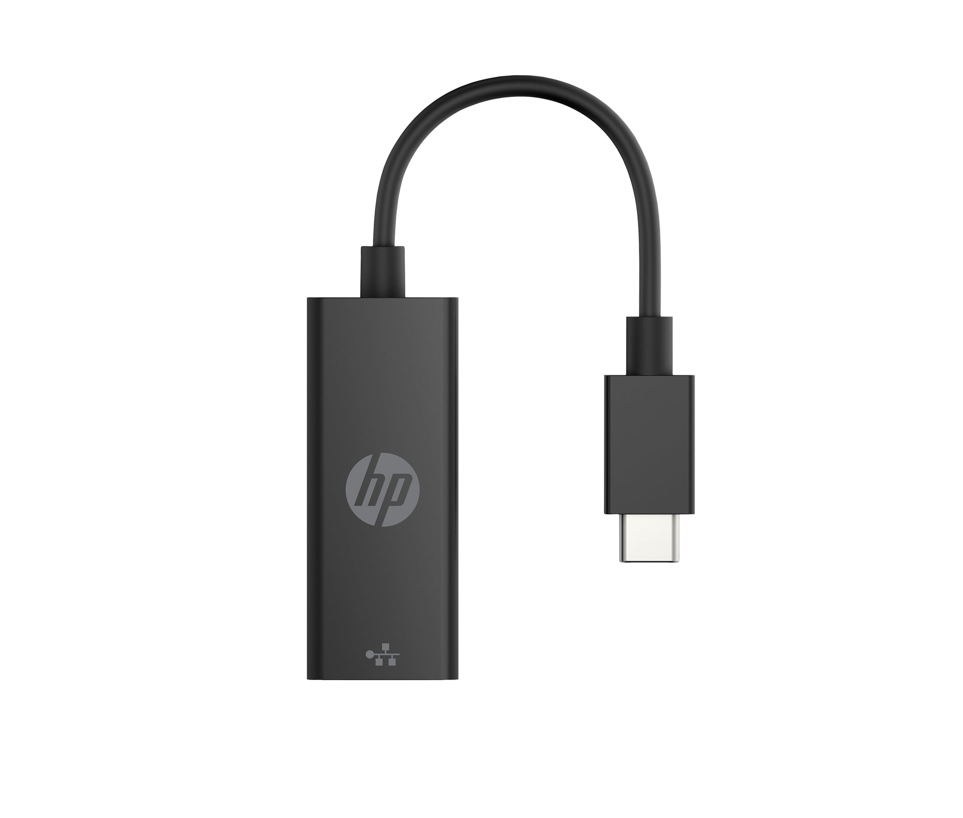 HP USB-C zu RJ-45 Adapter – Schwarz, 180×20,6×16,5 mm, für Windows 10, Windows 11